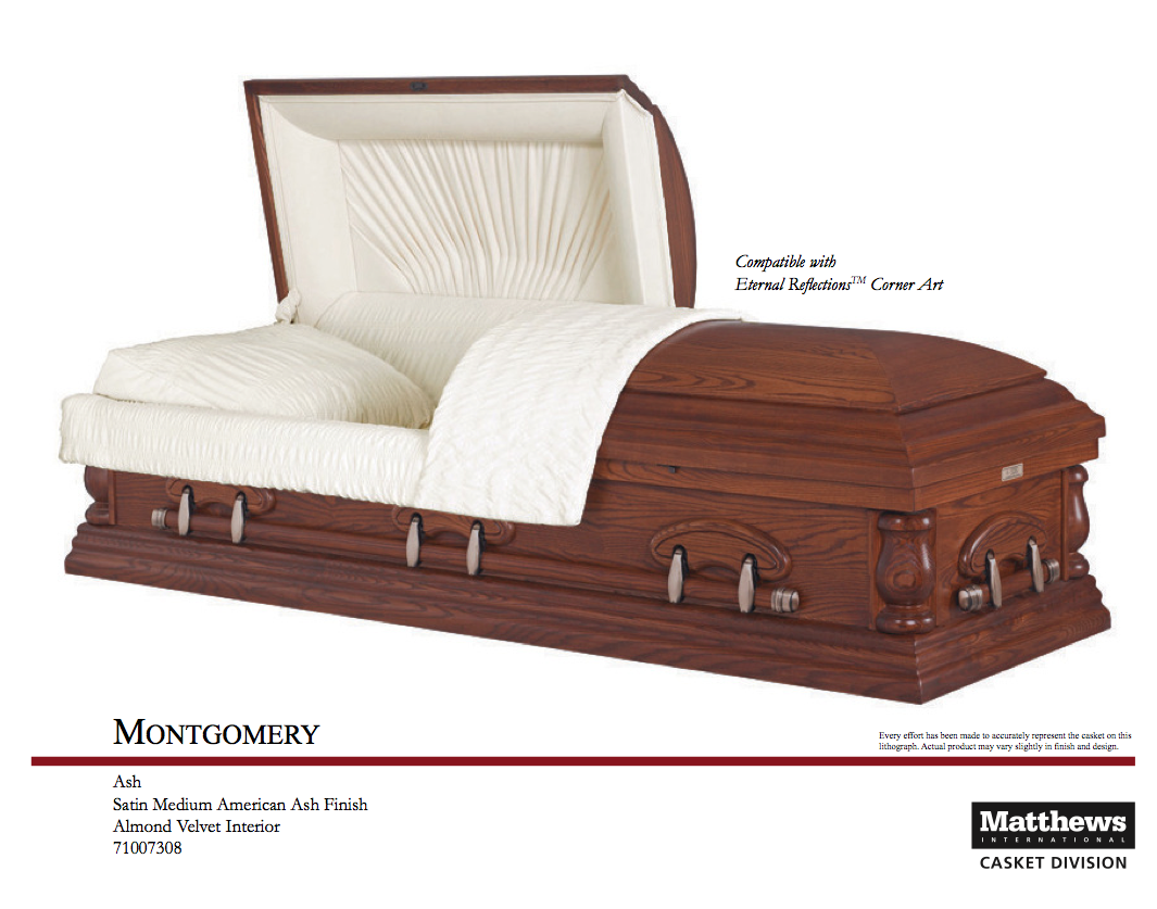 Montgomery Ash Casket