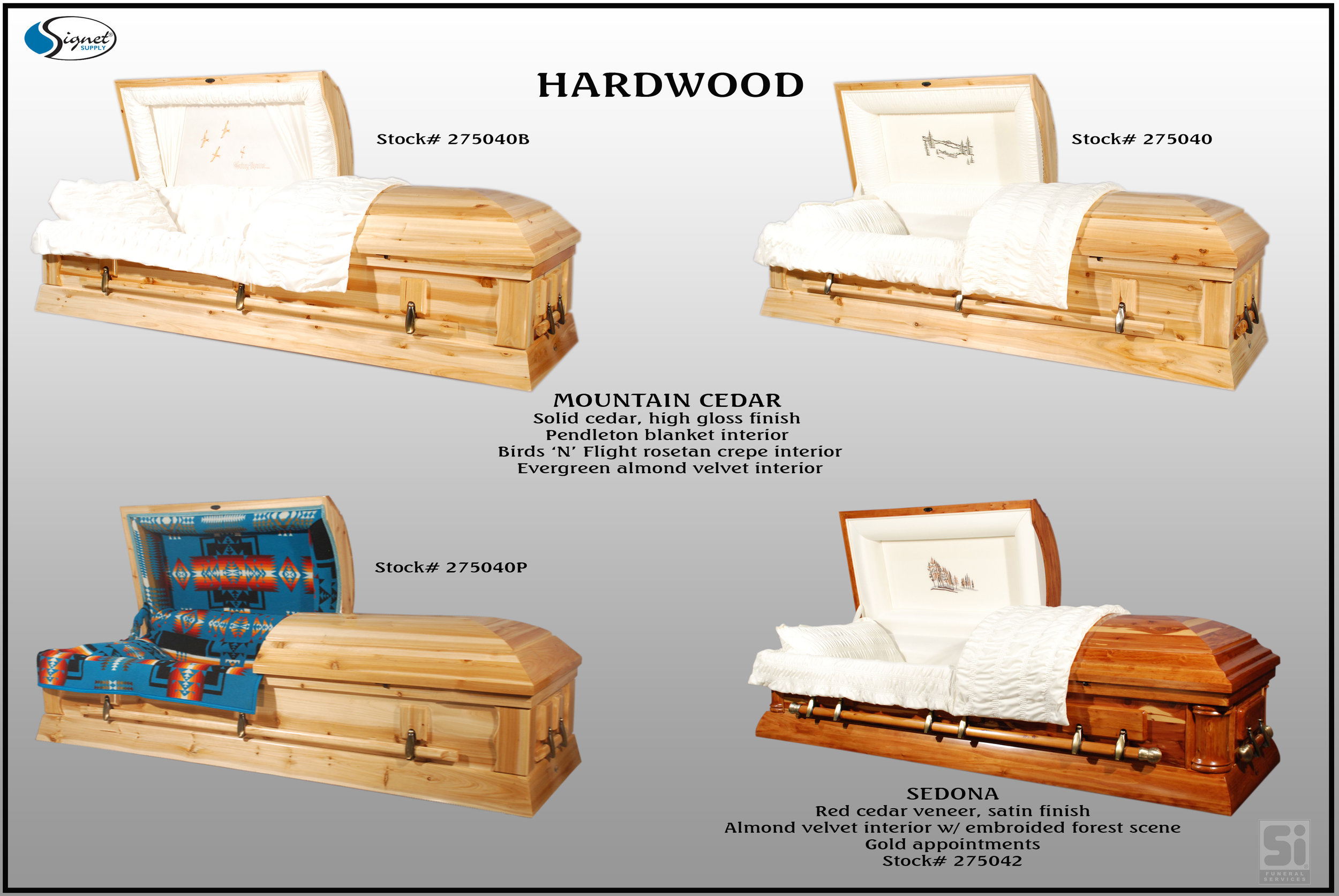 Mountain Cedar Casket