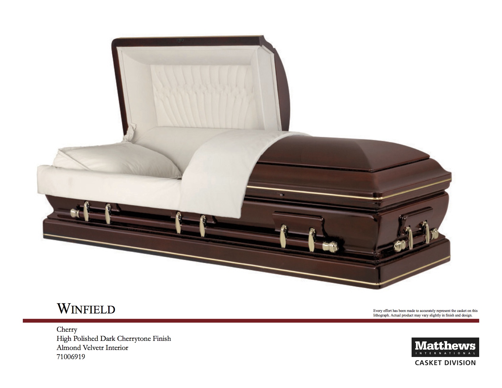 Winfield Cherry Casket