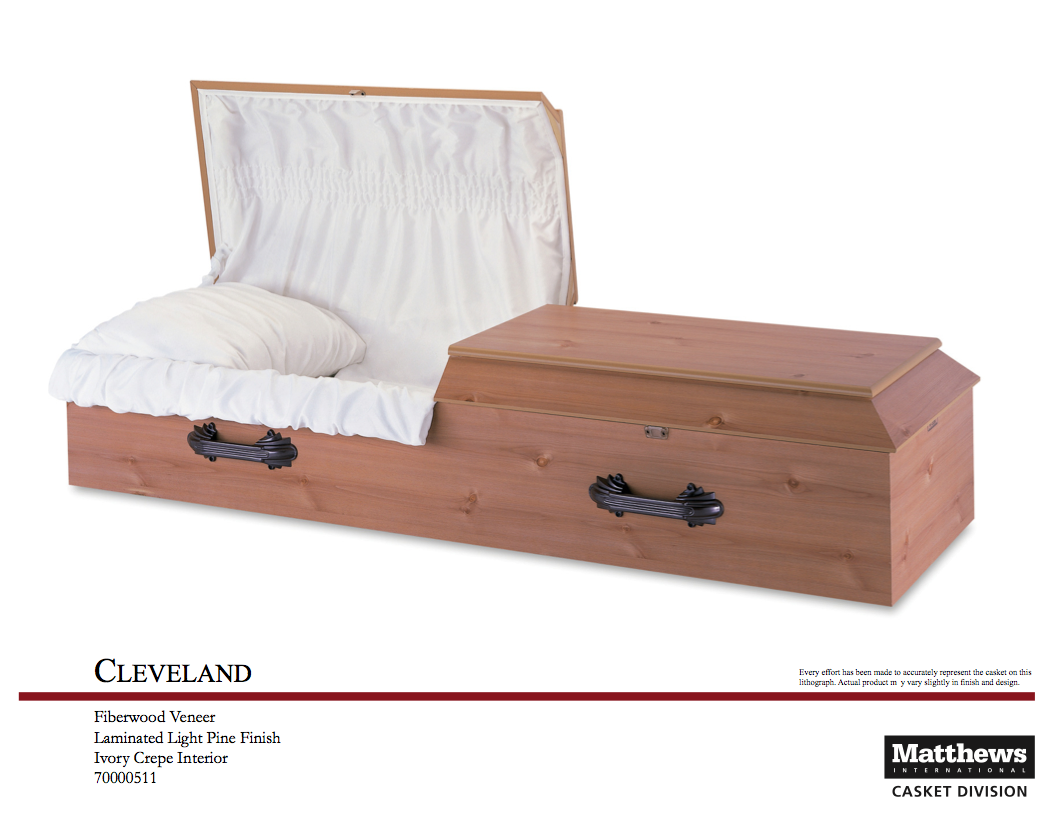 Cleveland Fiberwood Casket