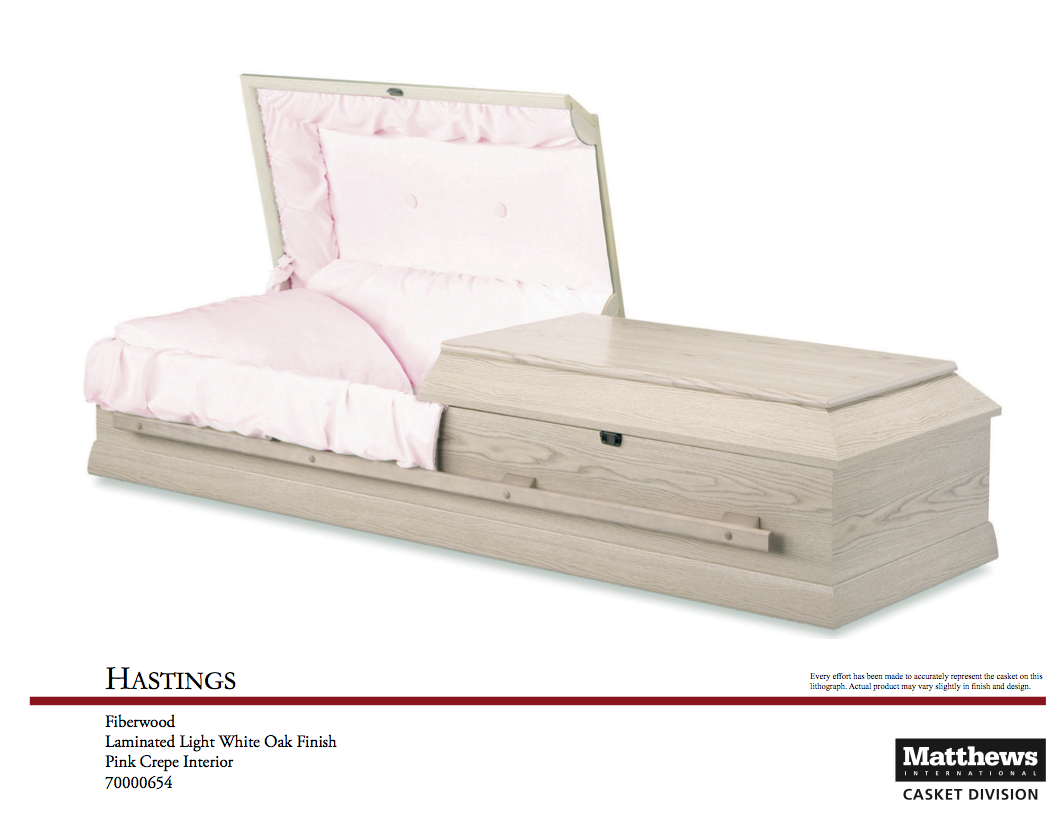 Hastings Fiberwood Casket