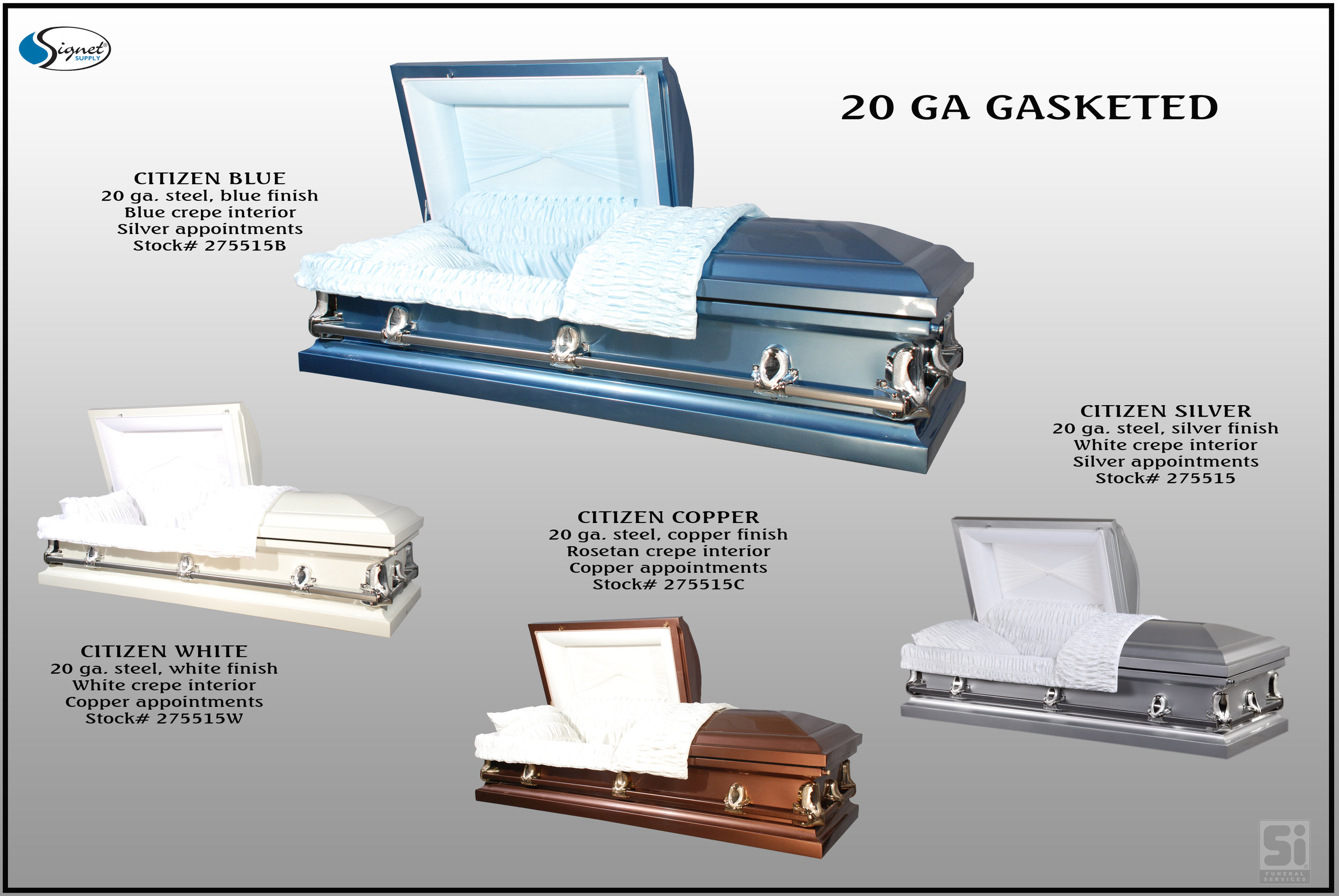 Citizen Metal Casket
