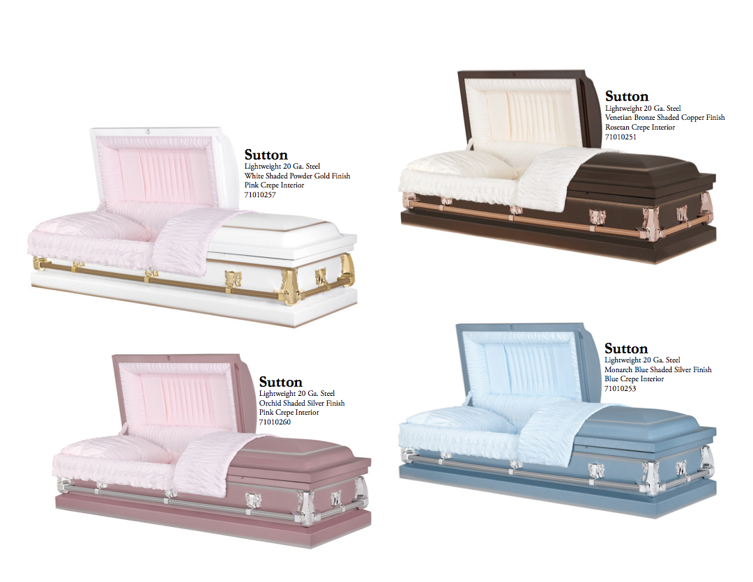 Sutton Metal Casket
