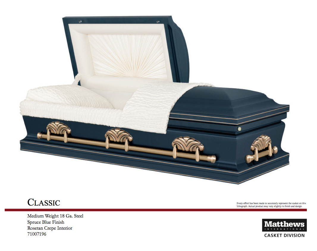 Classic Steel Casket